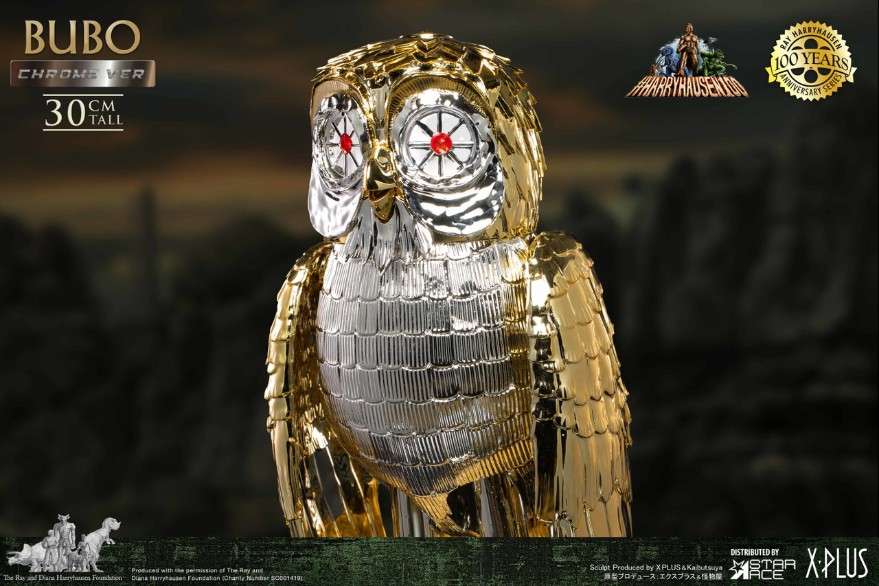 Star Ace Ray Harryhausen's Bubo Chrome Collectors Figure