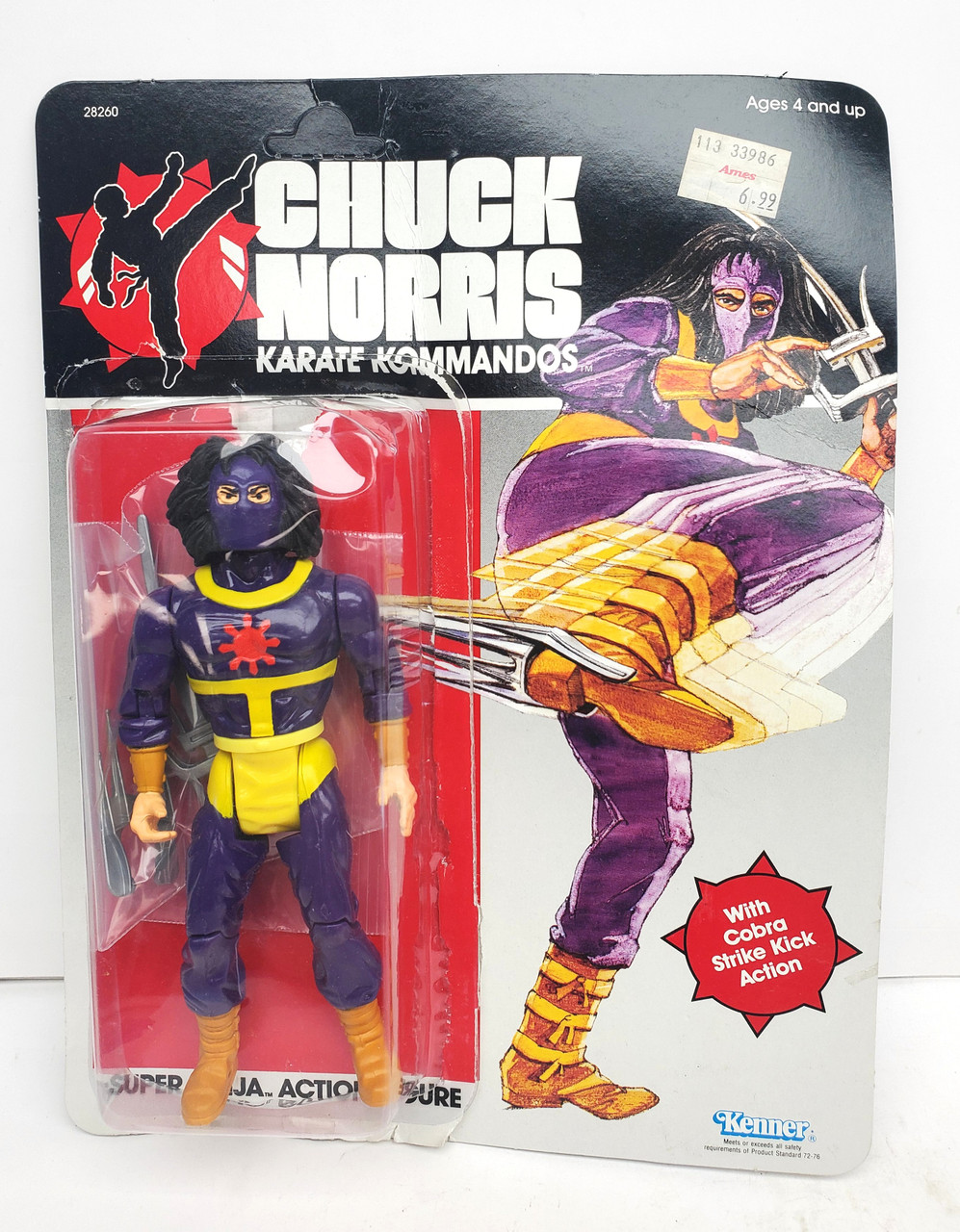 Kenner (1986) Chuck Norris Karate Kommandos Super Ninja Action