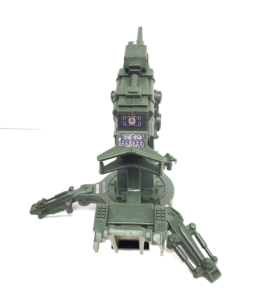 Hasbro GI JOE (1982) FLAK CANNON with Blueprints (no package)