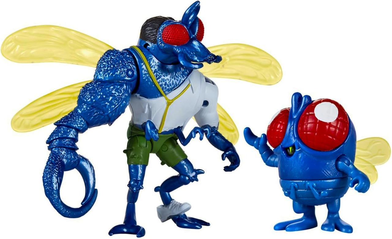 Playmates TMNT Mutant Mayhem Super Flies Fly Guy and Small Fry