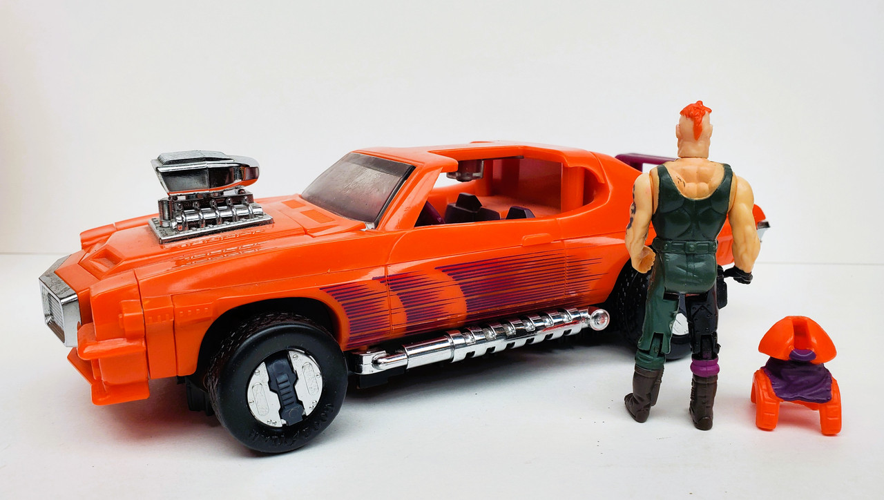 Kenner (1986) M.A.S.K. Stinger and Bruno Sheppard with Box