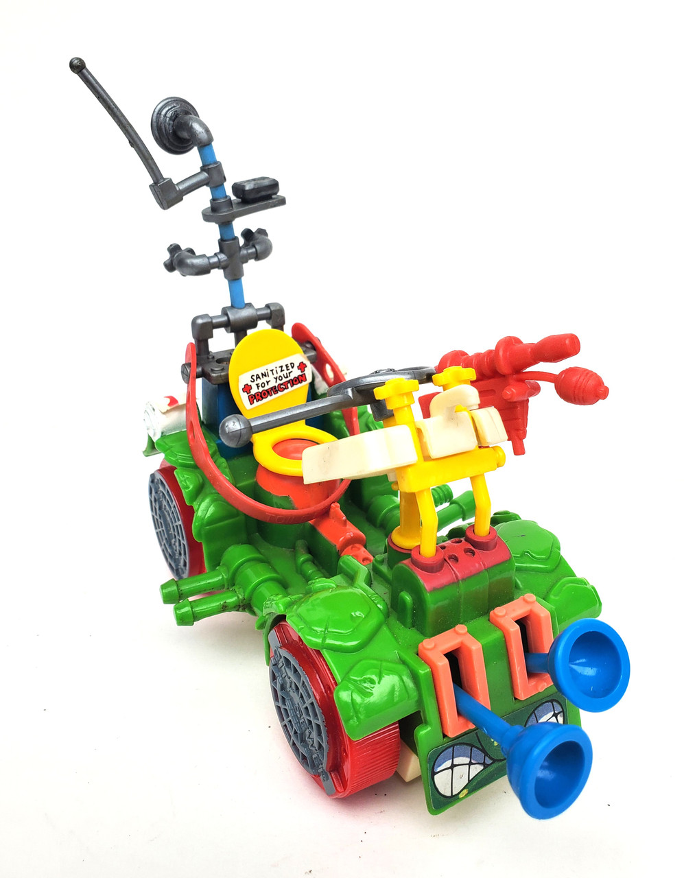 Playmates (1990) TMNT Toilet Taxi vehicle