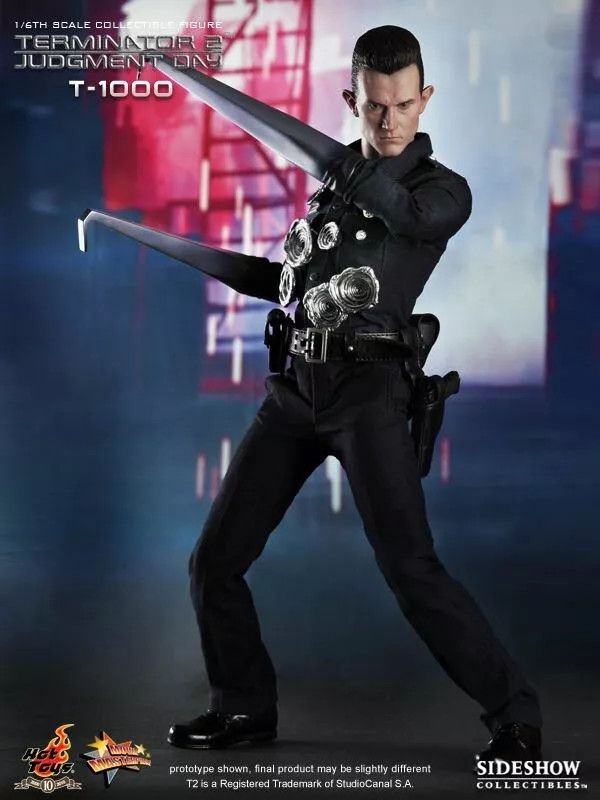 最終価格【状態必読☆長期保管】Hot Toys T2 T-1000 1/6 Hot Toys T2 T-1000 MMS129 Sixth Scale Figure