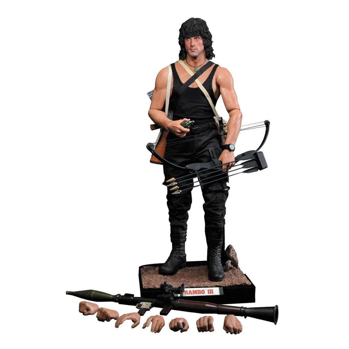 RAMBO III Fourth Scale Figure by Enterbay