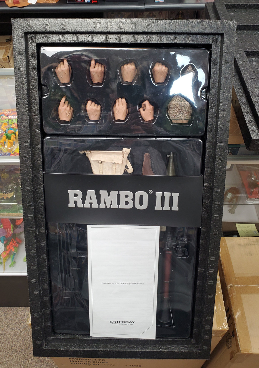 RAMBO III Fourth Scale Figure by Enterbay