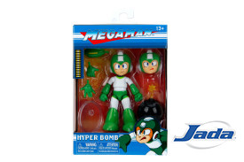 Jada Toys Figura Mega Man Hyper Bomb – 11,5 Cm, 25 Punti Mobili, Accessori, Collezione - 3