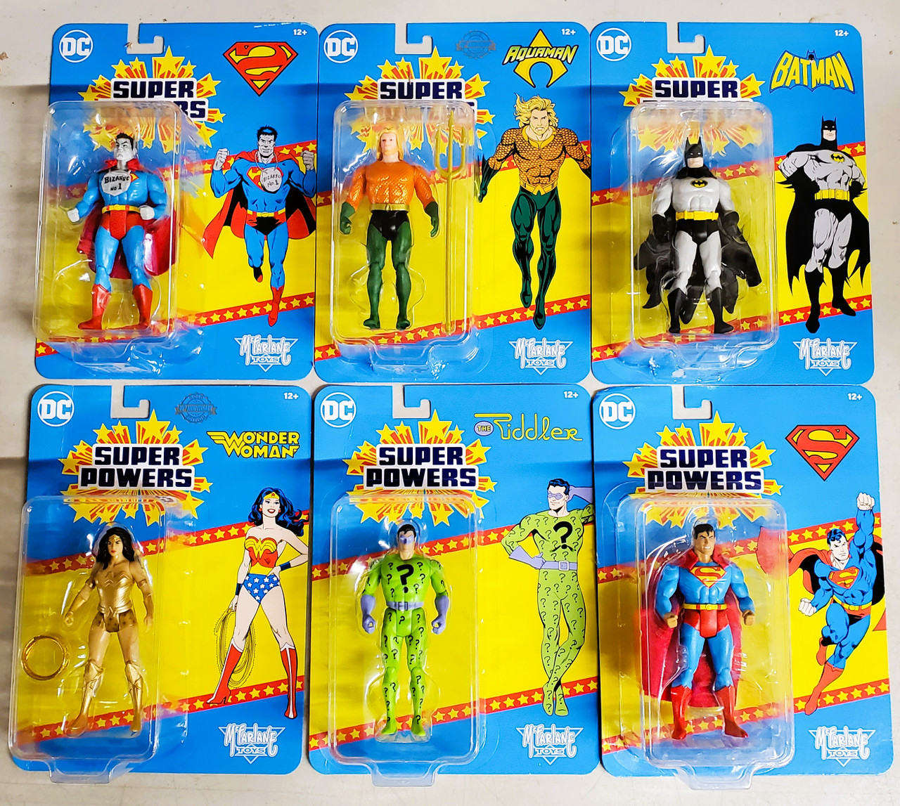 Mcfarlane DC Direct Super Powers Wave 9 Case of 6