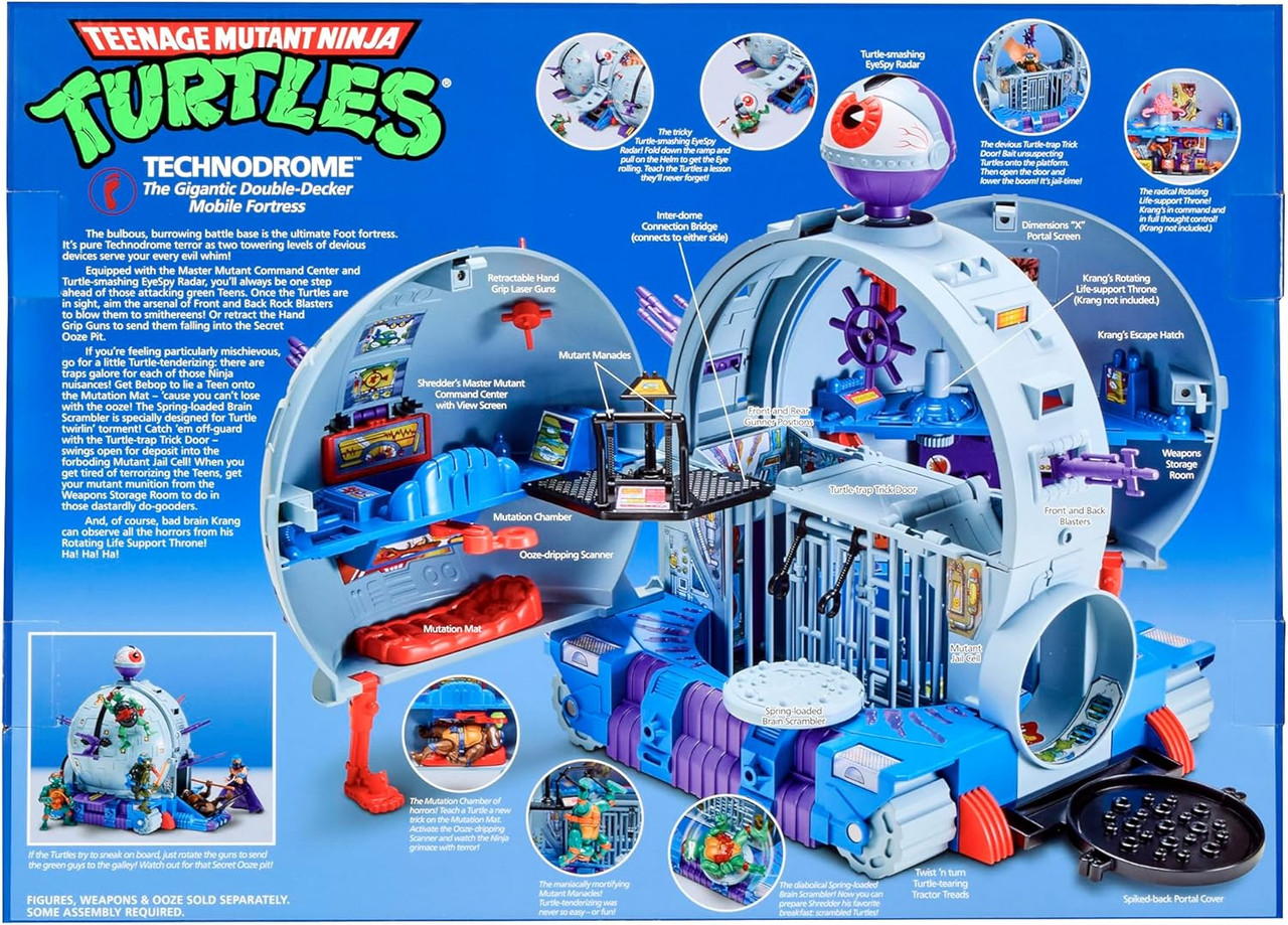 Teenage Mutant Ninja Turtles TMNT Classic Technodrome Playset