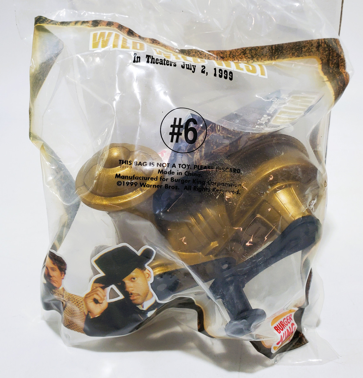 WILD WILD WEST Will Smith Set of Burger King Kids Club toys