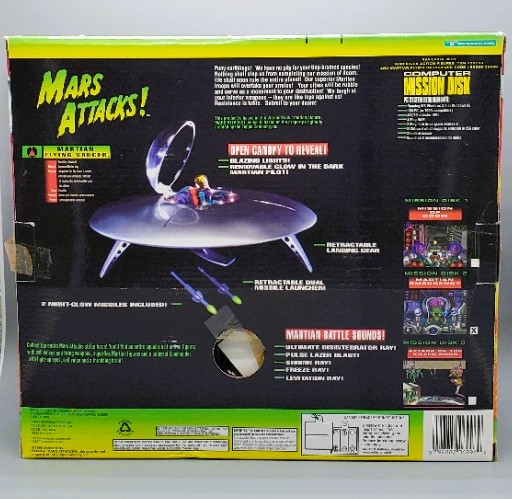 Trendmasters (1996) MARS ATTACKS! The Movie Martian Flying Saucer
