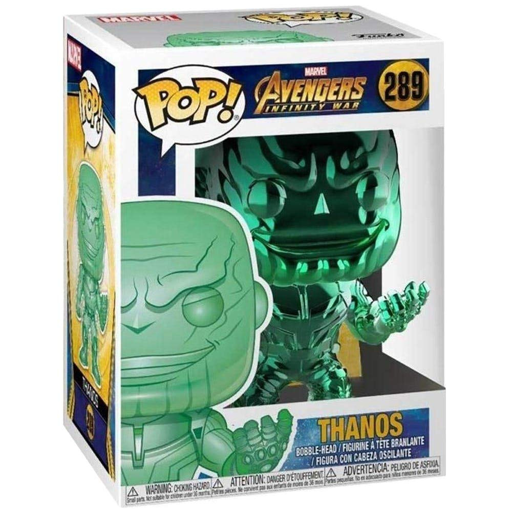 Funko Pop! Marvel: Avengers Infinity War Thanos (Green Metallic