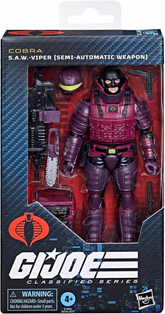 Hasbro GI Joe Classified S.A.W. Viper #147 6in Action Figure