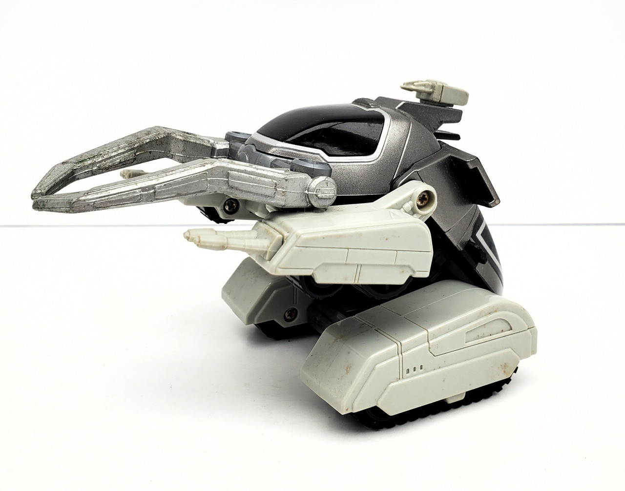Bandai (1997) Beetleborgs Titanium Silver Battle Vehicle (no package