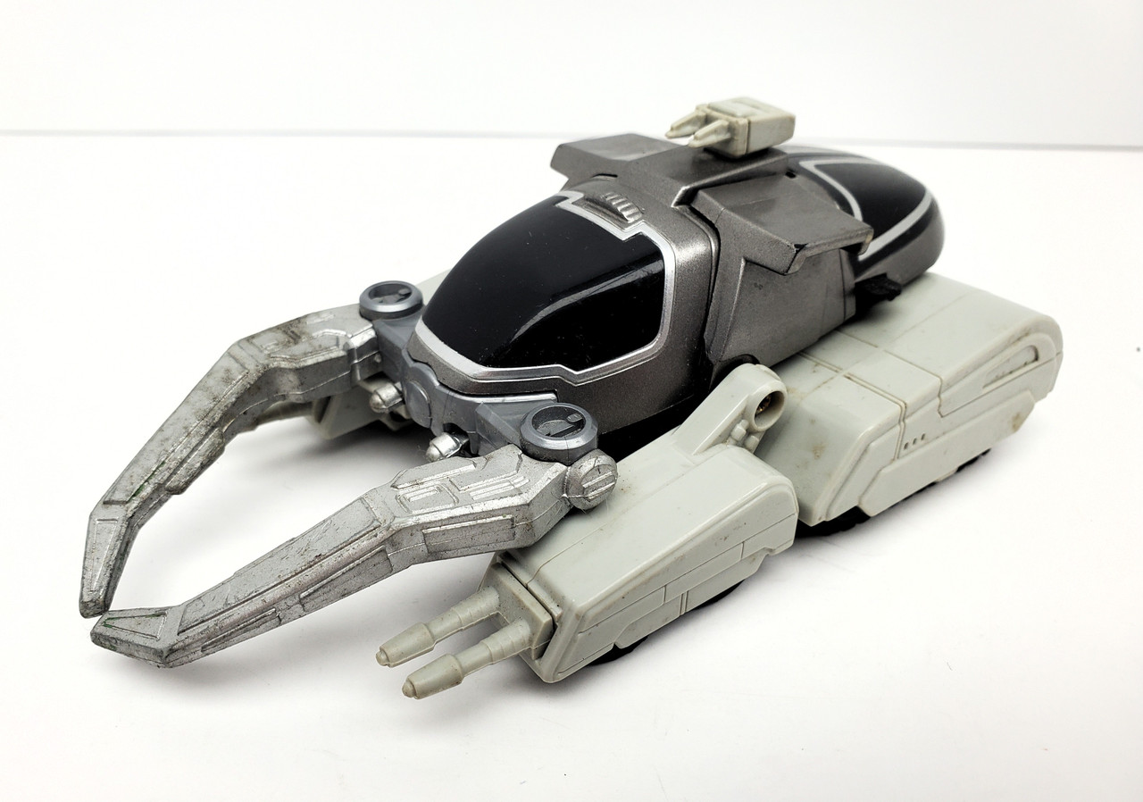 Bandai (1997) Beetleborgs Titanium Silver Battle Vehicle (no package