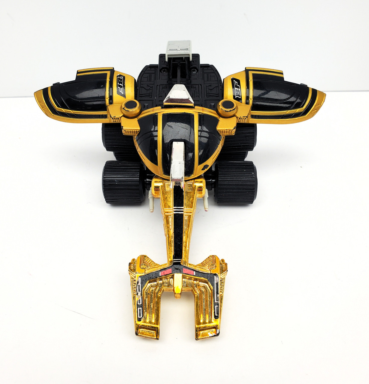 Bandai (1996) Beetleborgs Chromium Gold Battle Vehicle (no package)