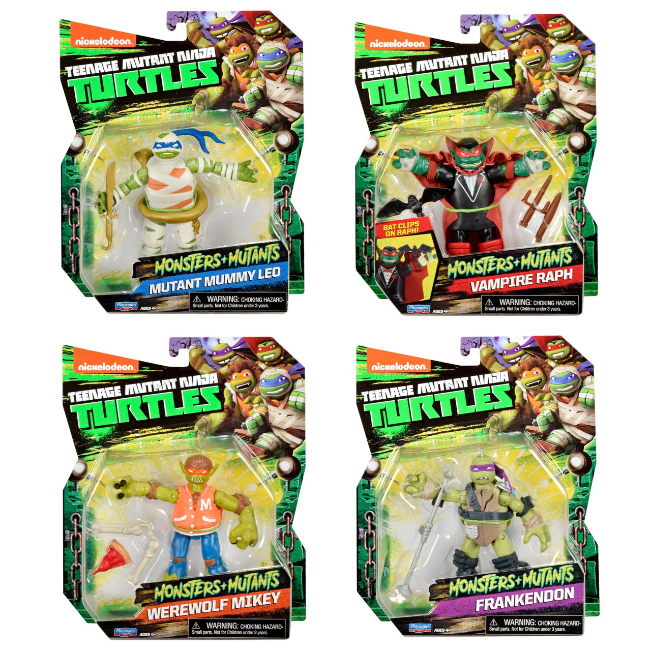 Playmates Teenage Mutant Ninja Turtles Monsters + Mutants
