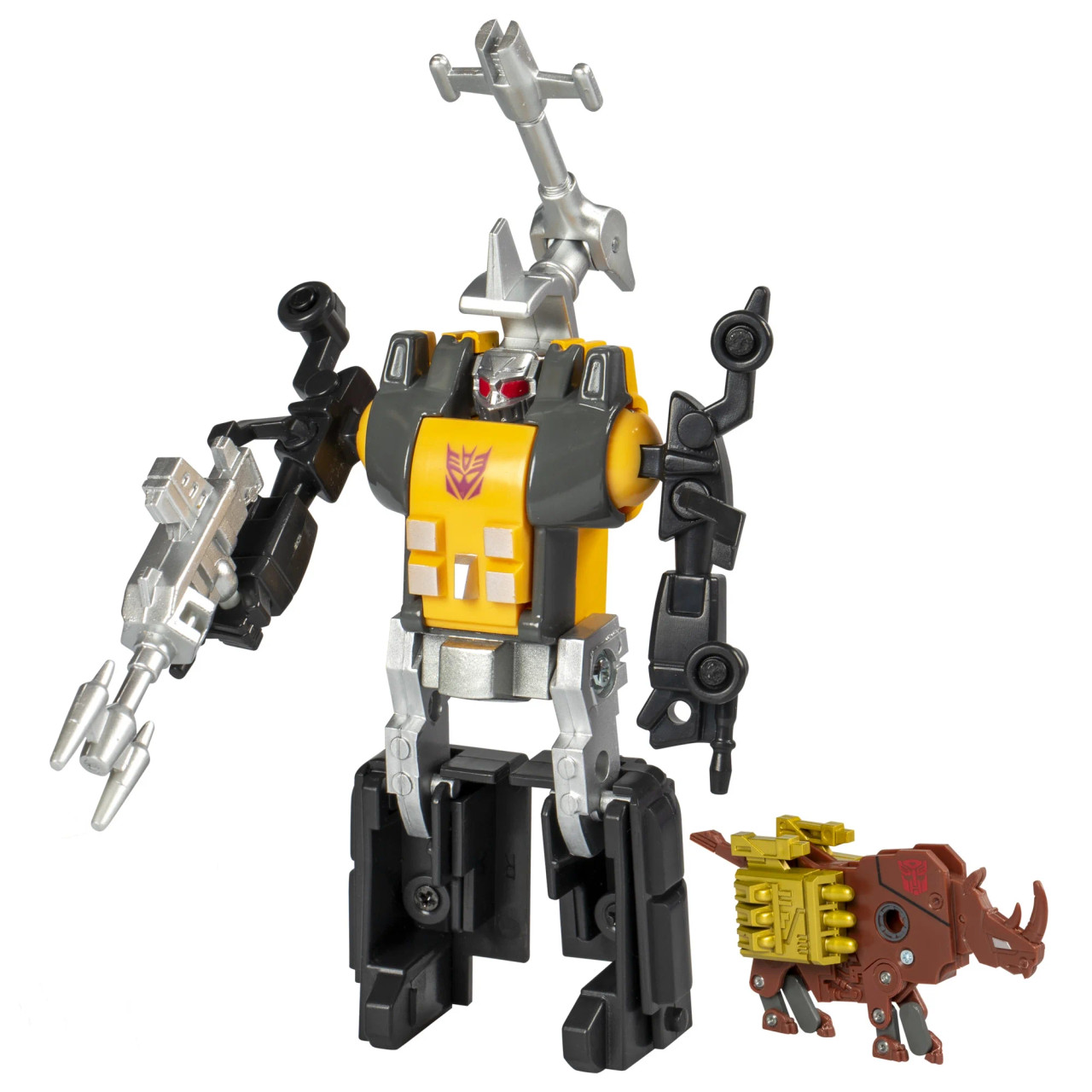 Hasbro Transformers Toys Retro 40th Anniversary G1 Bombshell & Ramhorn