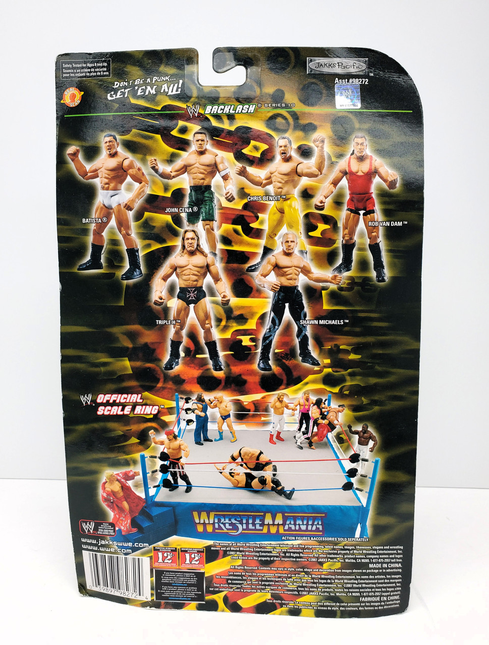 Jakks (2007) WWE Backlash Series 10 Chris Benoit