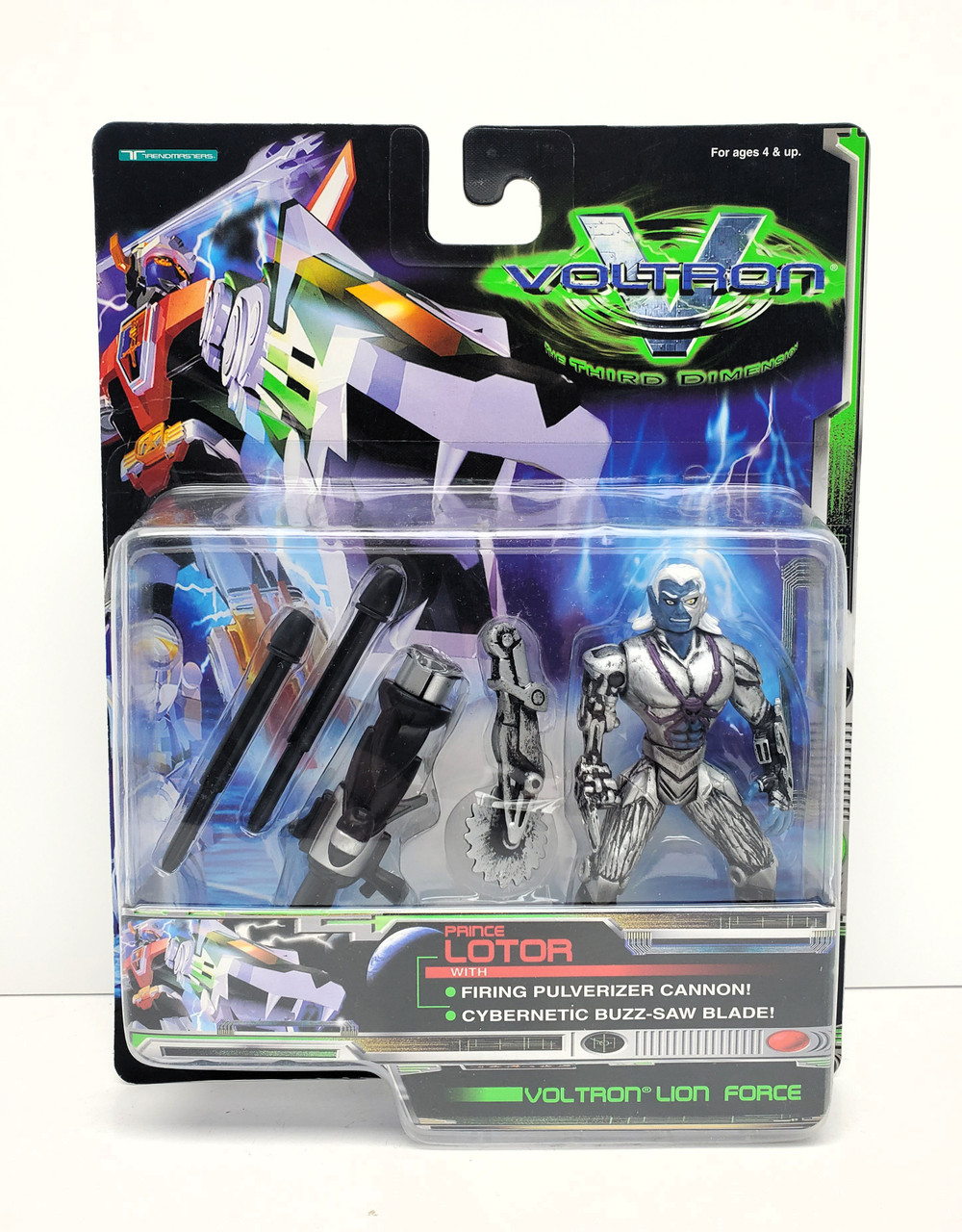 Trendmasters (1998) Voltron The Third Dimension Prince Lotor