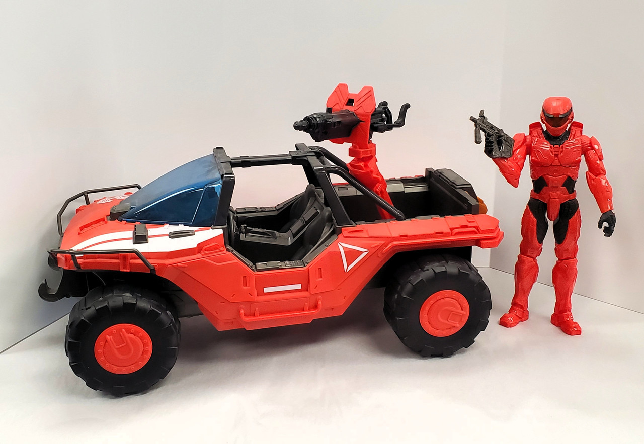 Mattel (2020) HALO HALO WARTHOG & MASTER CHIEF MARK IV Vehicle and