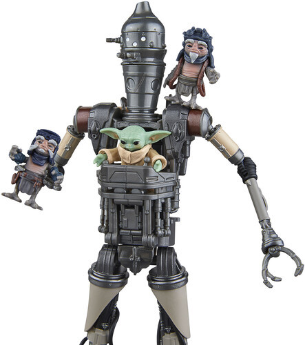 Hasbro Star Wars The Black Series #41 IG-12 and Grogu 6