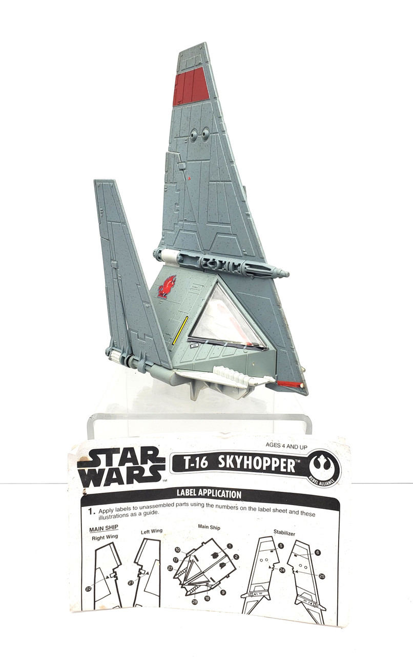 Kenner/STARWARS“LUKE'S T-16 SKYHOPPER” Luke Skywalker's T-16 Skyhopper Action Figure Vehicle Review
