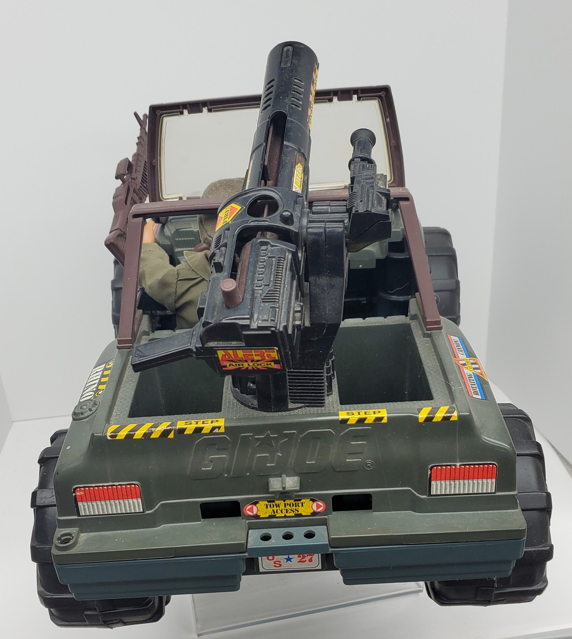 Hasbro (1993) G.I. Joe Hall Of Fame Rhino G.P.V. Jeep with Joe