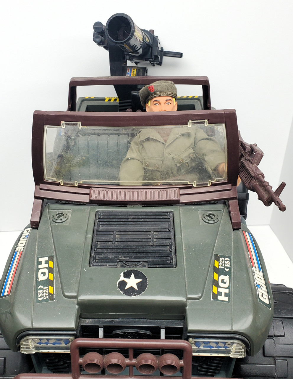 Hasbro (1993) G.I. Joe Hall Of Fame Rhino G.P.V. Jeep with Joe