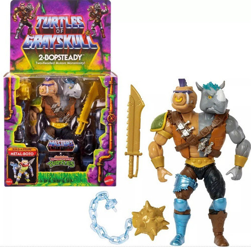 Mattel Masters of the Universe x Turtles of Grayskull 2-Bopsteady