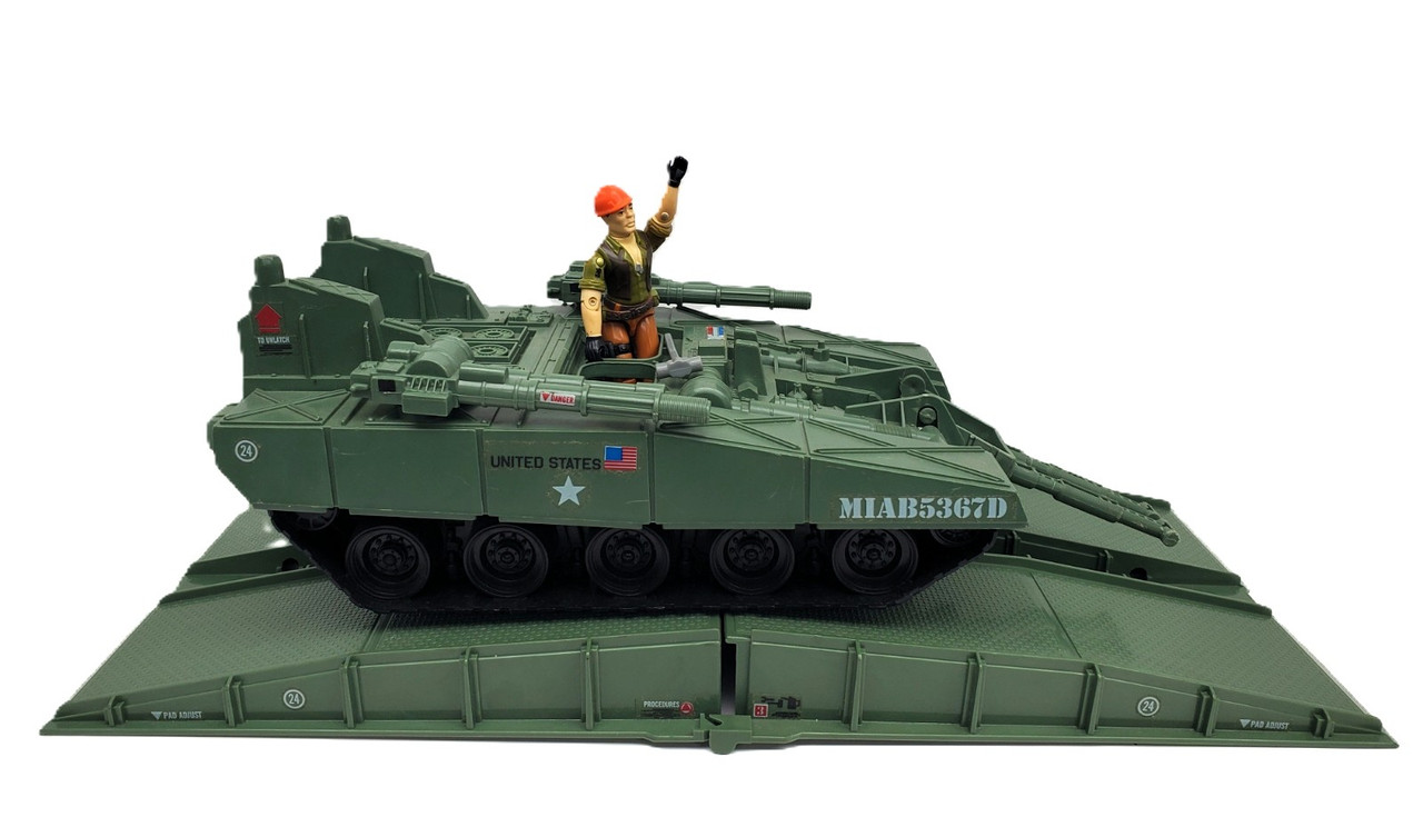 GI Joe (1984) G.I. JOE Bridge Layer with Toll Booth action figure
