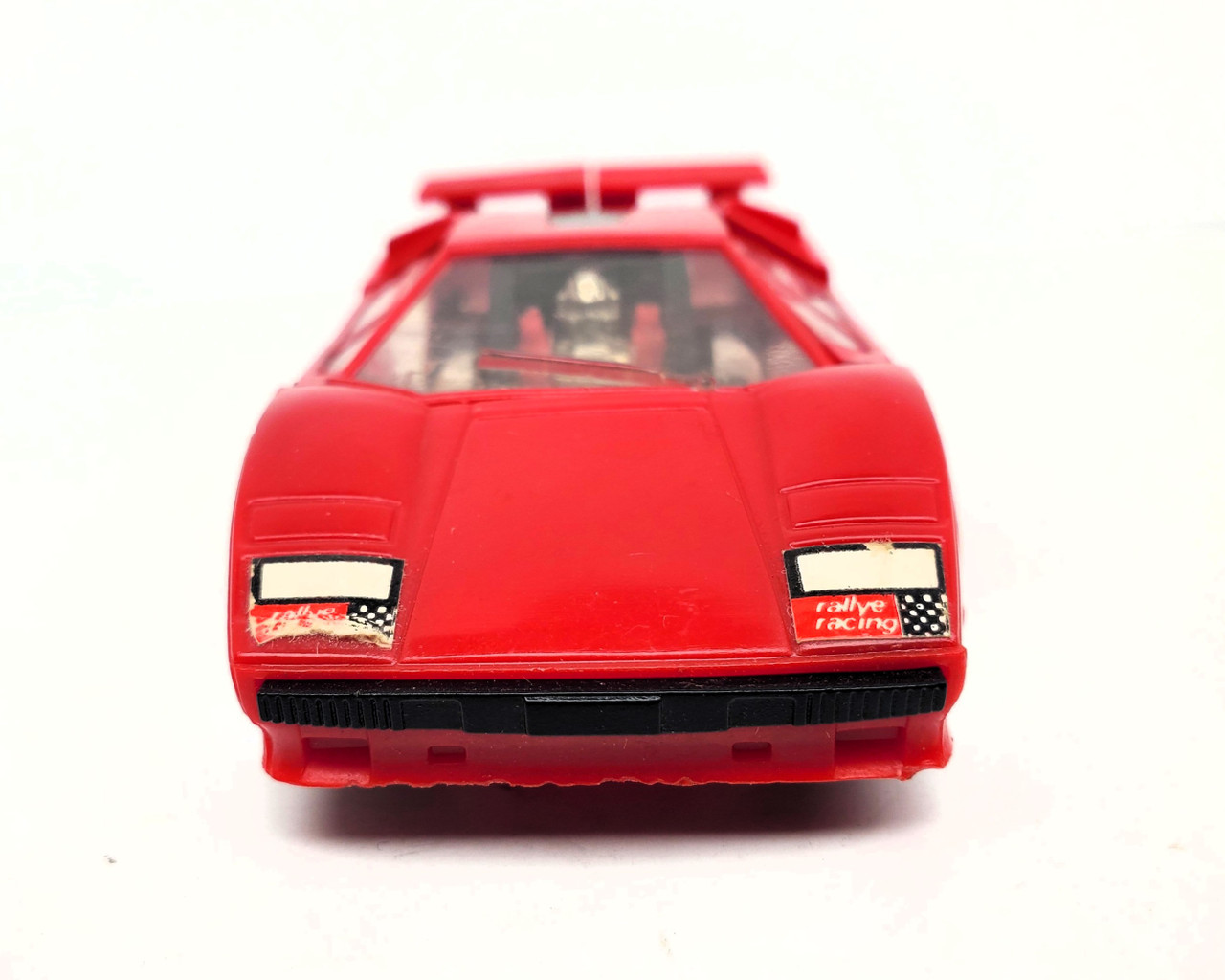 Takara (1980) Diaclone Mini Car Robot Red Lamborghi LP500S with driver