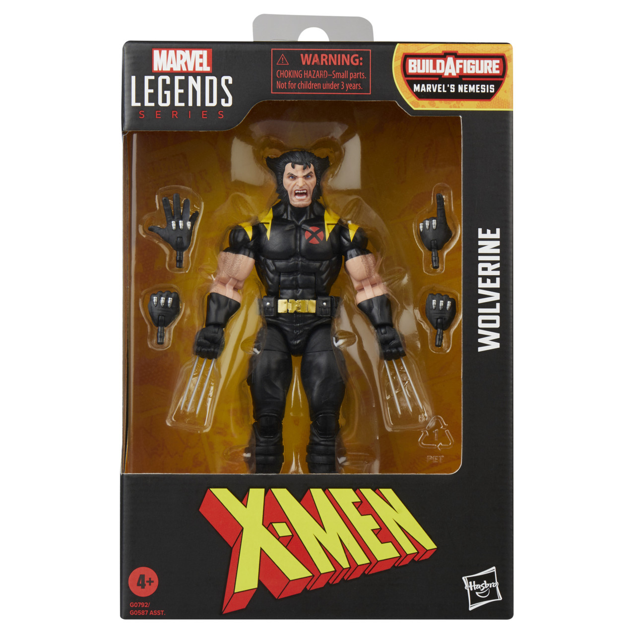 Marvel Legends Wolverine フィギュア Hasbro Marvel Legends WOLVERINE BAF Nemesis Wave 6