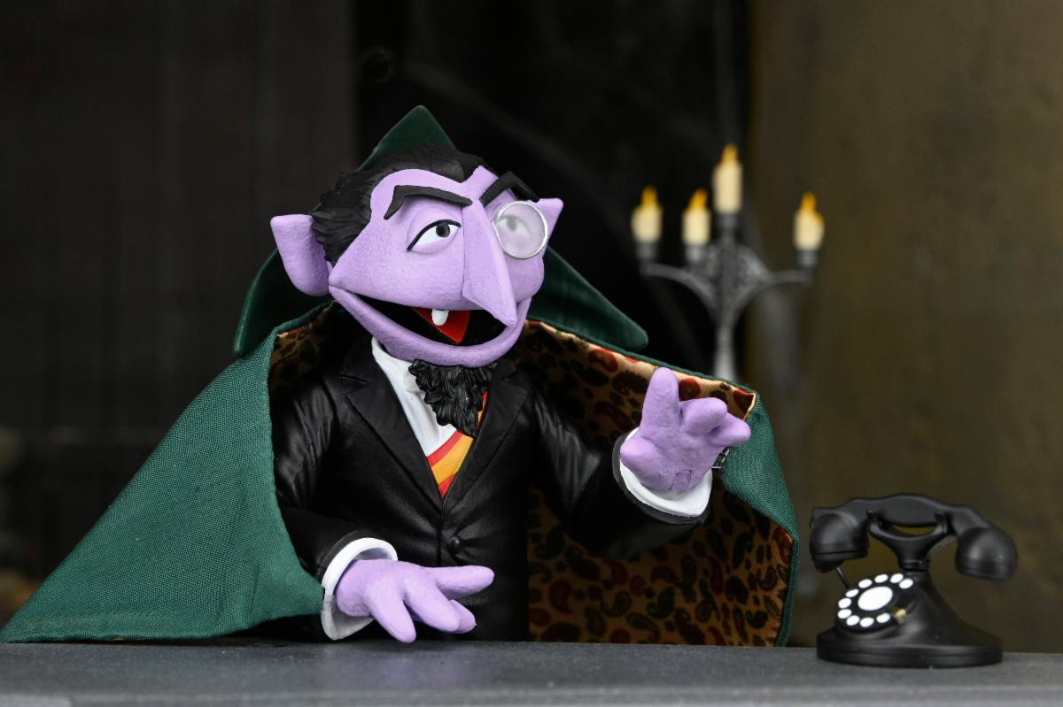 NECA セサミストリート カウント Count フィギュア 7インチ ネカ NECA Sesame Street - 7” Scale Action Figure - Ultimate The Count