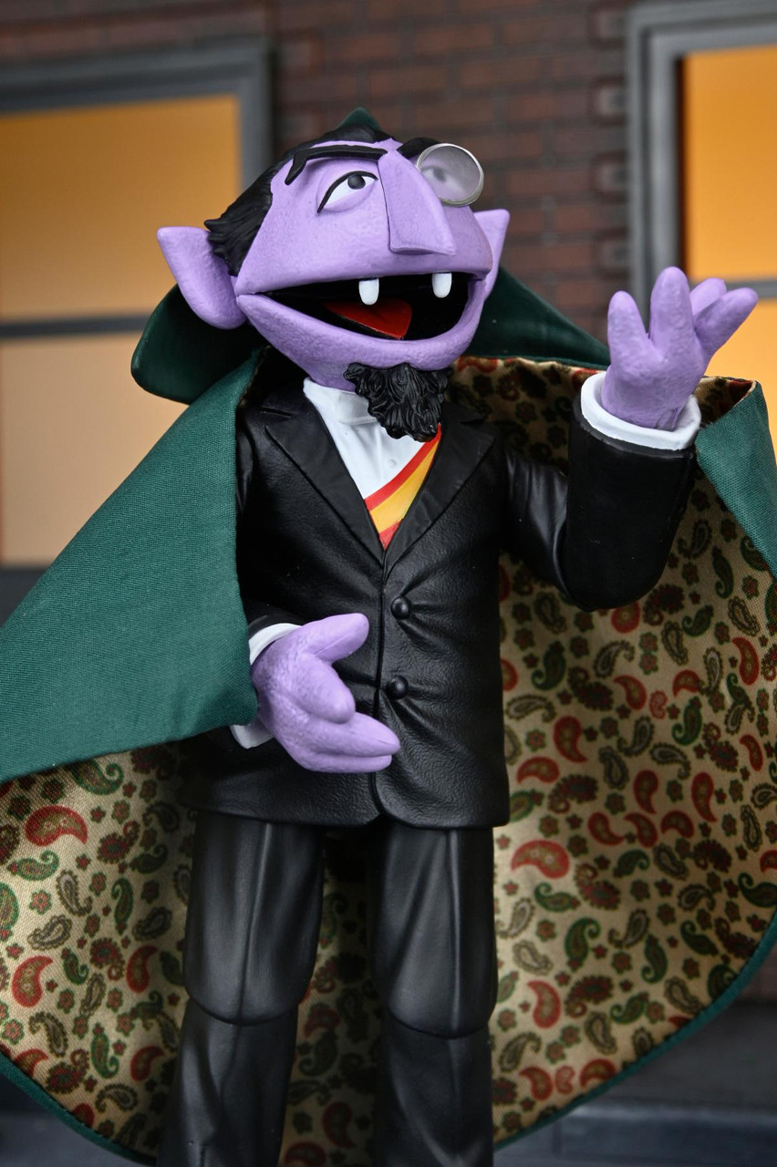 NECA セサミストリート カウント Count フィギュア 7インチ ネカ NECA Sesame Street - 7” Scale Action Figure - Ultimate The Count