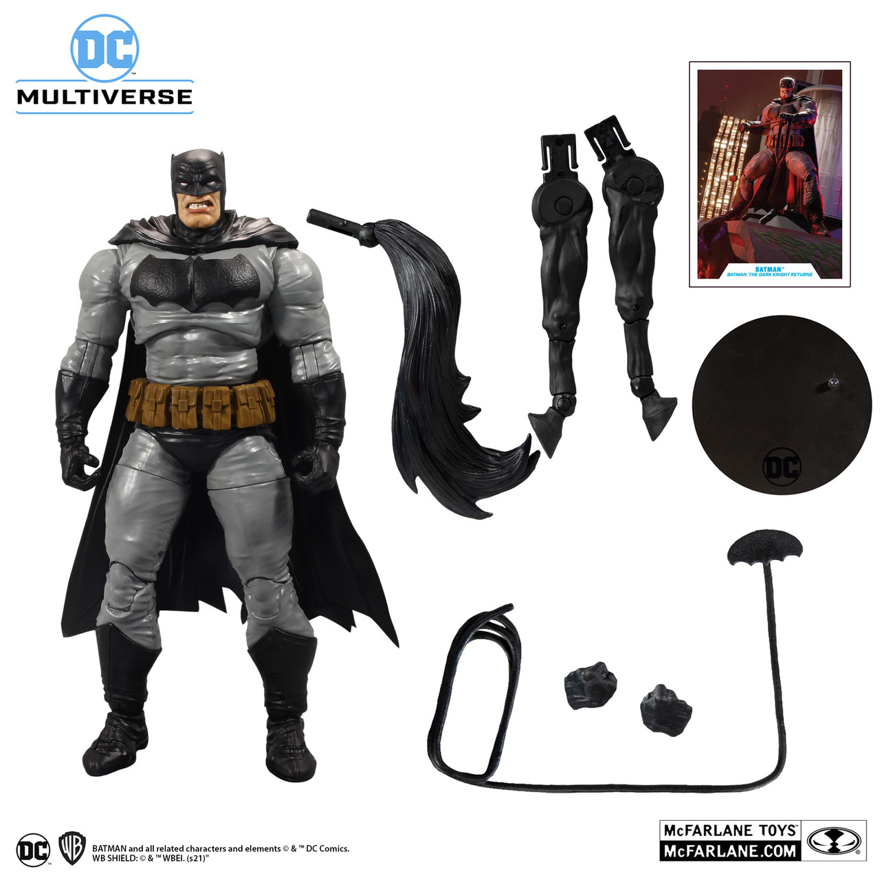 McFarlane DC Gaming Batman Arkham City Gold Label set of FOUR 7in