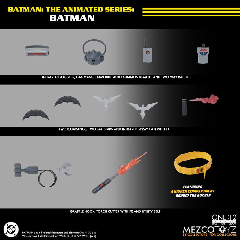 Mezco One:12 Collective Batman: The Animated Series - Batman