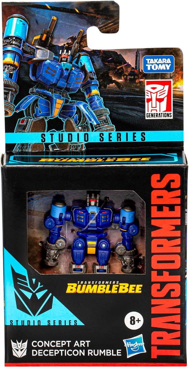 Hasbro Transformers Studio Series Concept Art Rumble action figure