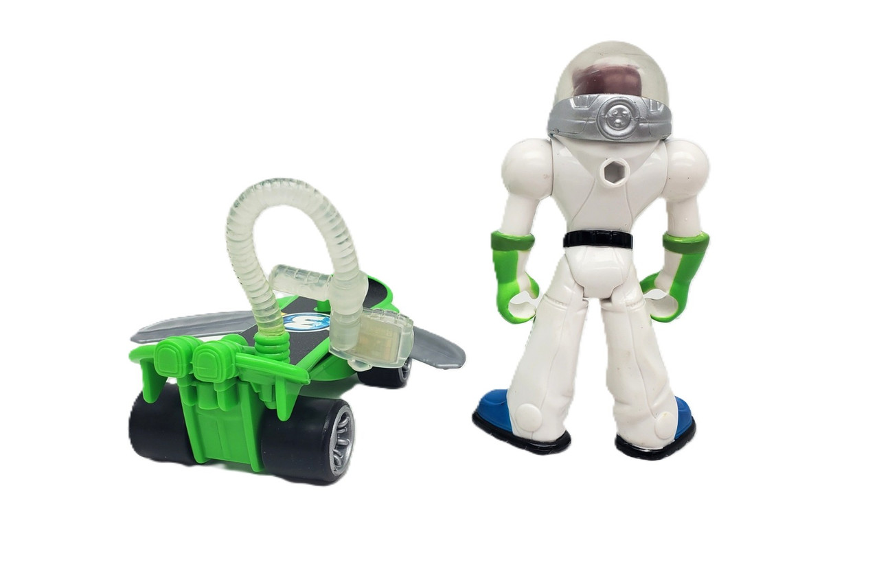 Fisher Price (2009) Planetary Heroes Earth Ace with Skateboard (no