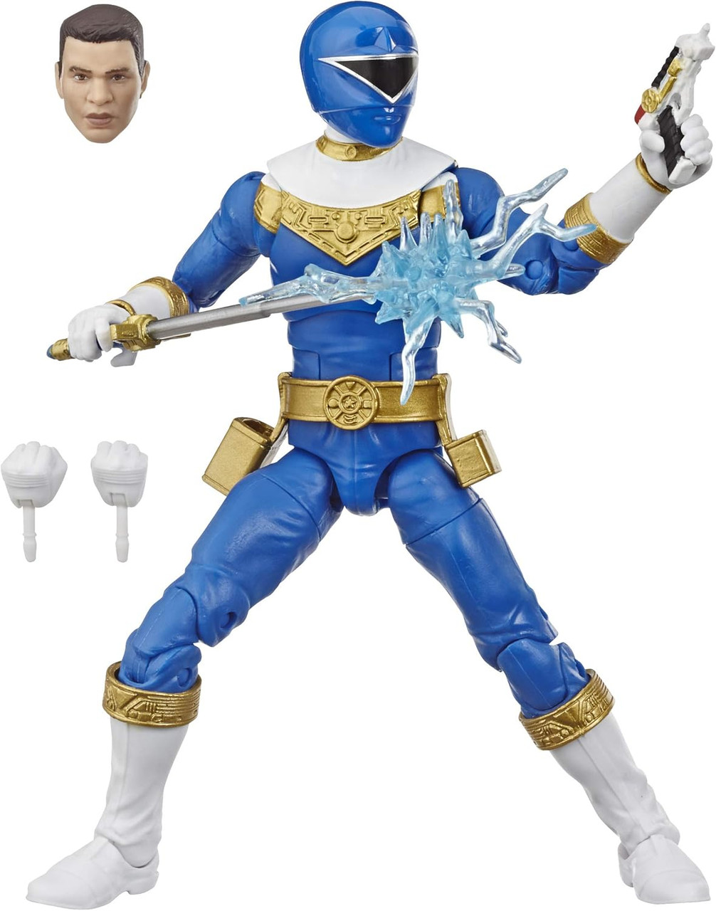 Power Rangers Zeo Go Blue Ranger Hasbro Power Rangers Lightning Collection Zeo Blue Ranger 6