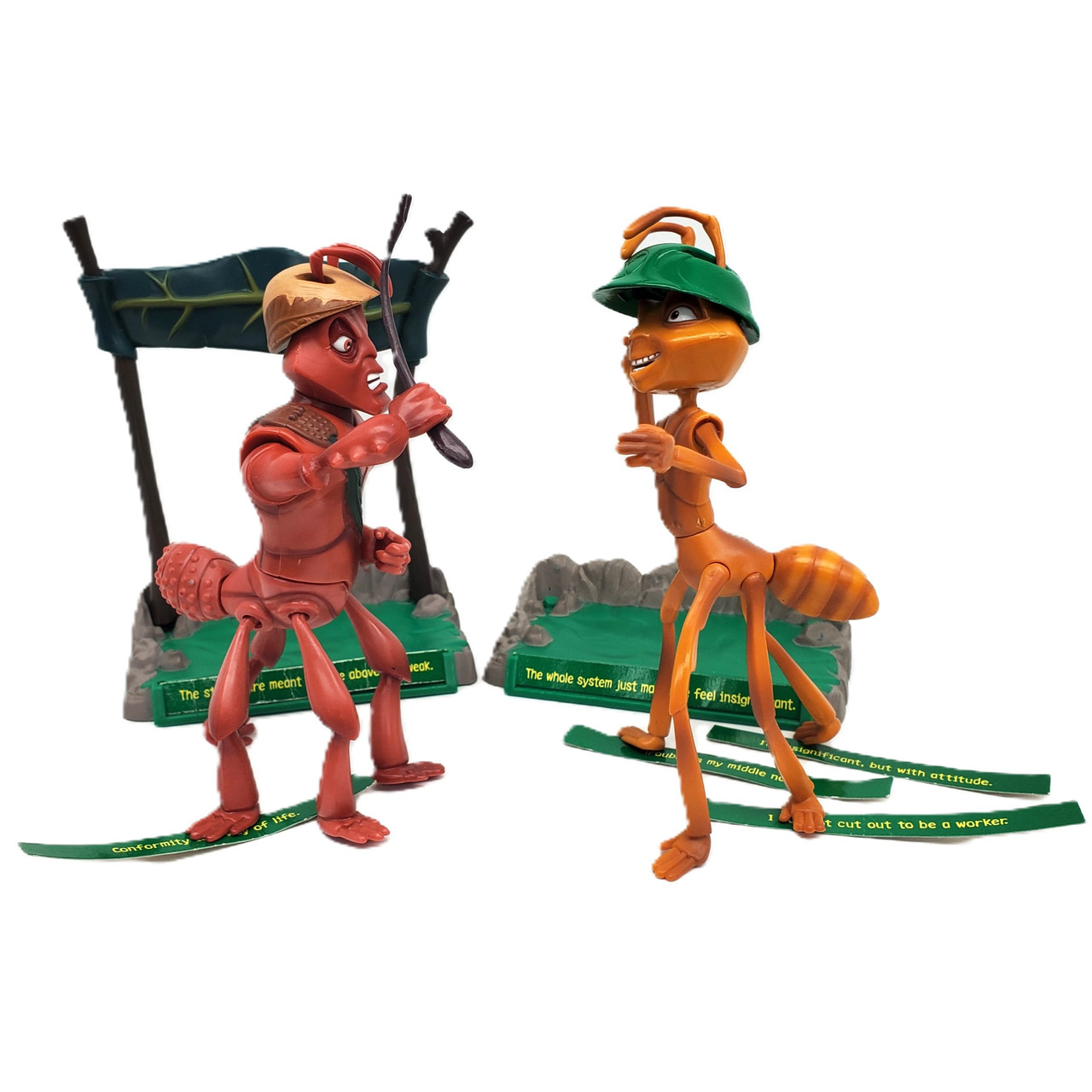 Dreamworks (1998) ANTZ General Mandible and Z action Action Figure