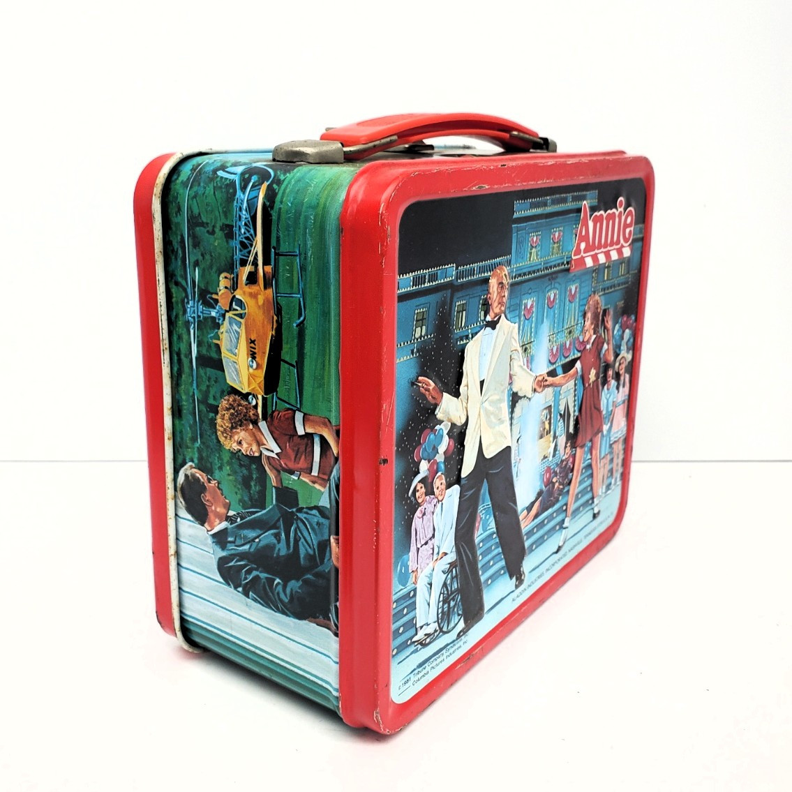 Aladdin (1981) Annie metal lunchbox with thermos