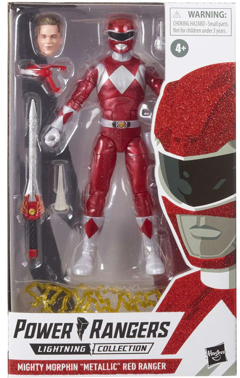 特撮 Power Rangers - Red Ranger Actn Hasbro Power Rangers Lightning Collection Mighty Morphin