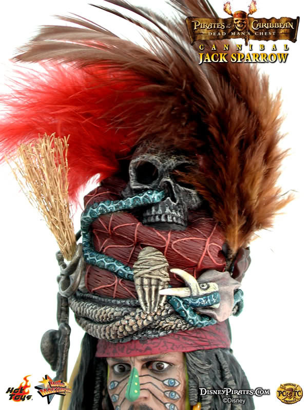 Hot Toys MMS 57 POTC 2: Dead Man's Chest Cannibal Jack Sparrow