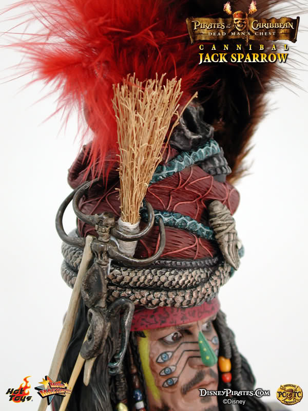 Hot Toys MMS 57 POTC 2: Dead Man's Chest Cannibal Jack Sparrow