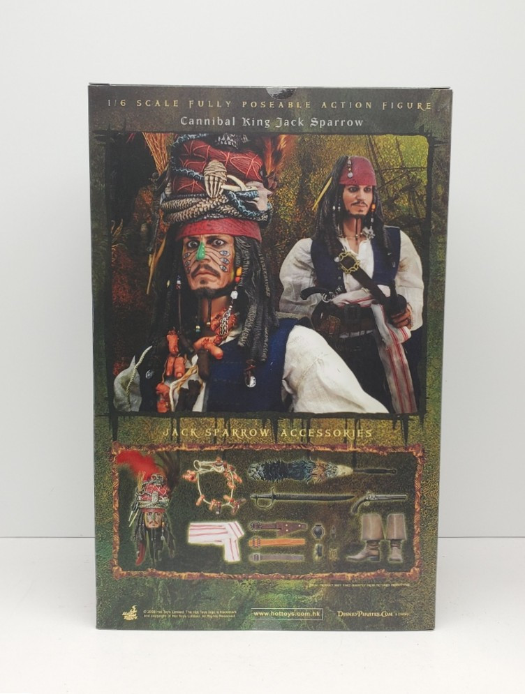 Hot Toys MMS 57 POTC 2: Dead Man's Chest Cannibal Jack Sparrow
