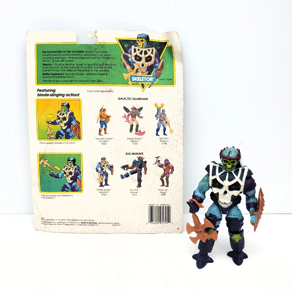 Mattel (1989) He-Man (The New Adventures) Basic Figures: Battle