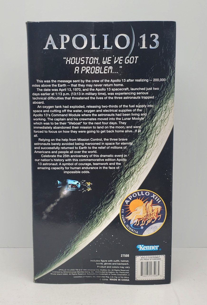APOLLO13 宇宙飛行士フィギュア　デッドストック　ケナー社製 アポロ13 Kenner (1995) APOLLO 13 12