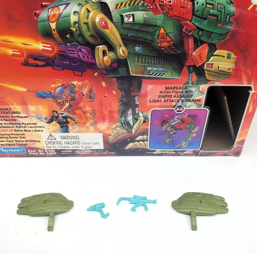 Playmates (1993) EXO Squad Marsala Light Assault E-Frame (open
