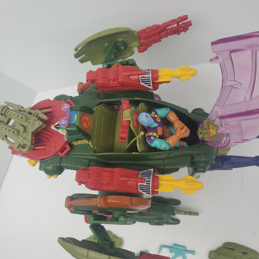 Playmates (1993) EXO Squad Marsala Light Assault E-Frame (open