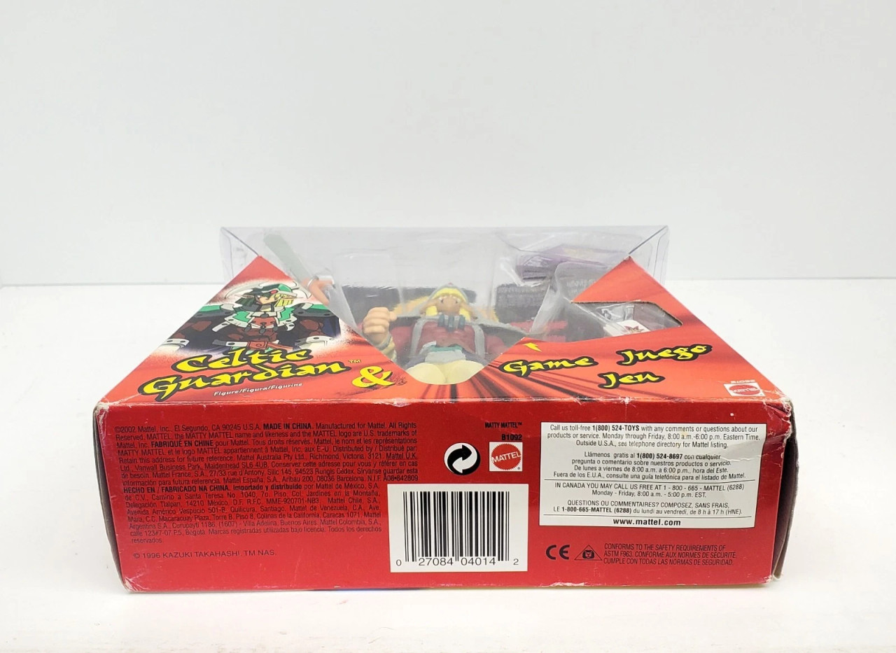 Mattel (2002) Yu-Gi-Oh! Celtic Guardian action figure
